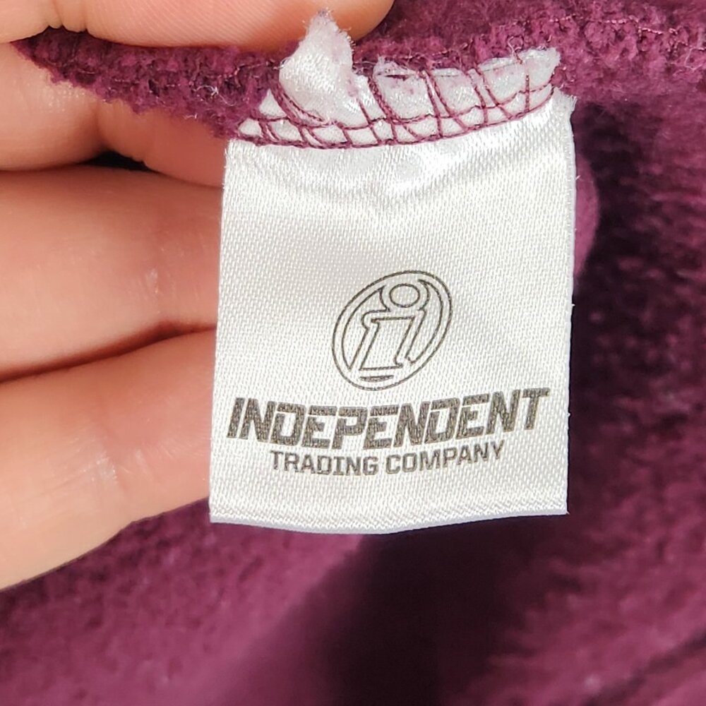 Jedi Mind Tricks Sweater Mens Large Burgundy Est 1996 Hip Hop Hoodie Pullover - Picture 11 of 14
